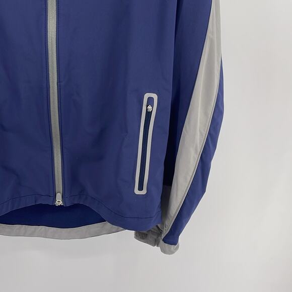 Peter Millar Zephyr light weight performance athletic golf full zip jacket sz S - Picture 4 of 7